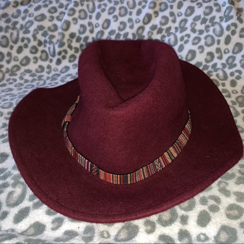 Target burgundy hat